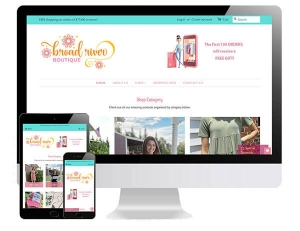 Epitome Digital Marketing Main Portfolio Image Broad River Boutique